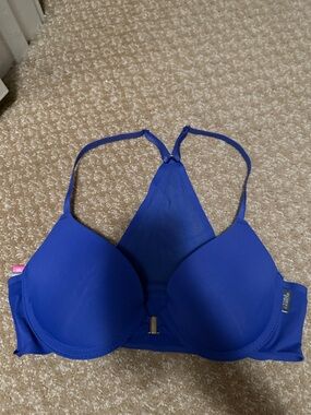 Vince Camuto Royal Blue Racerback Push-Up Bra
